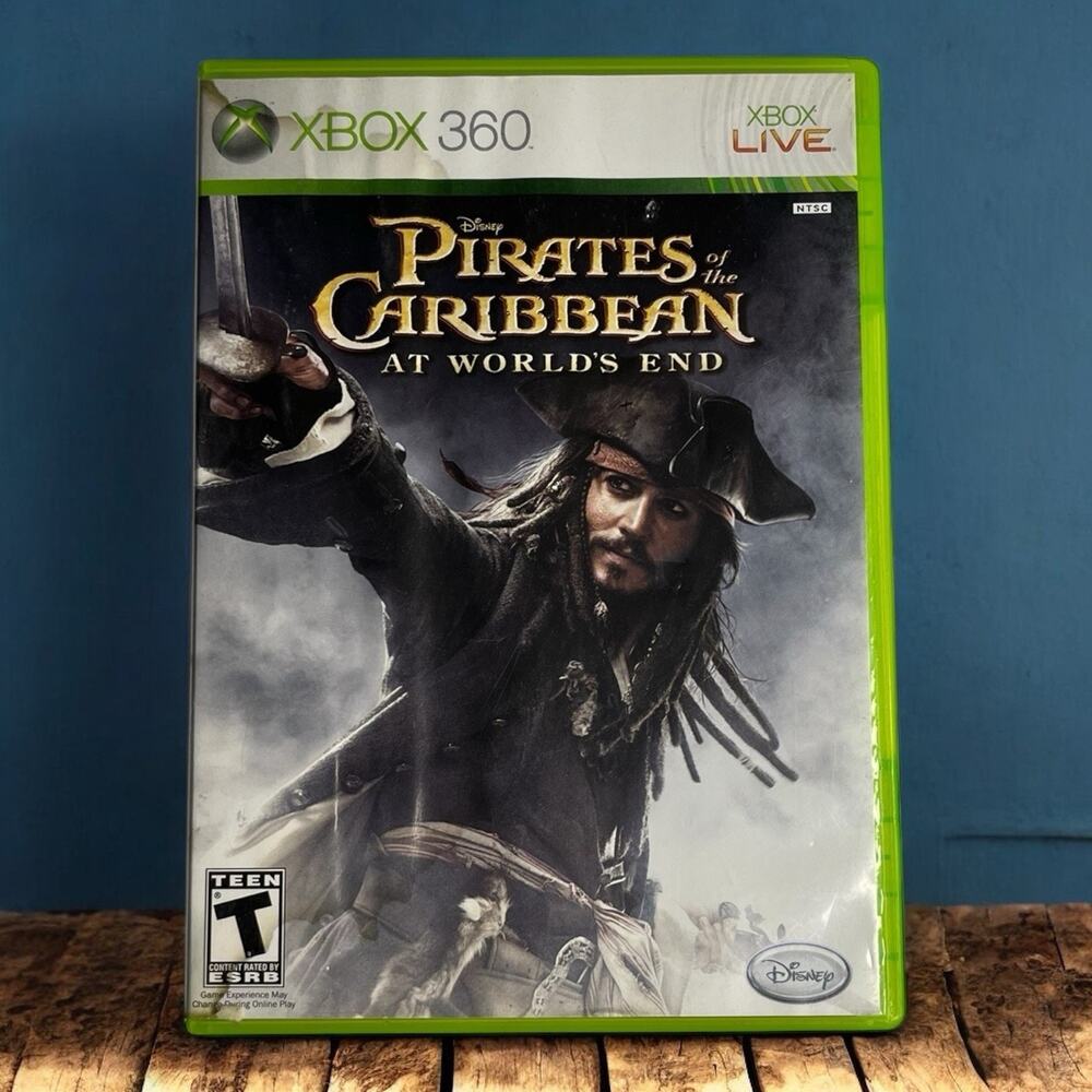 Pirates Of The Caribbean At World's End Xbox 360 Video Game CIB Complete Read